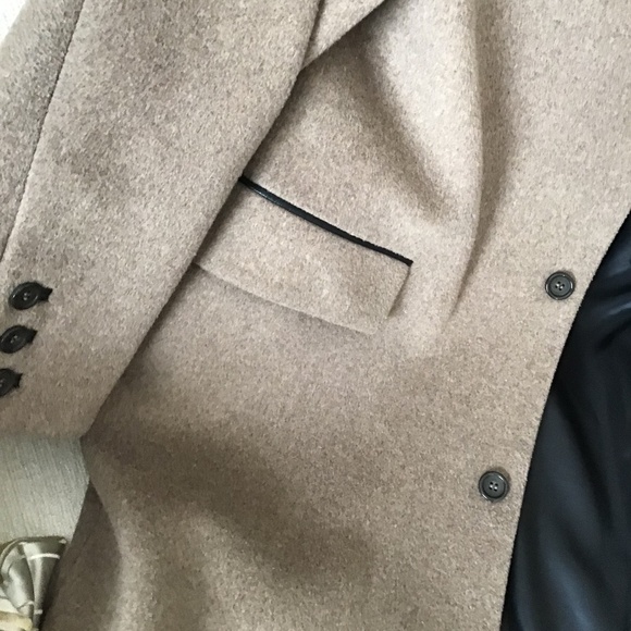 TOPMAN TAN COAT MENS - Picture 9 of 16